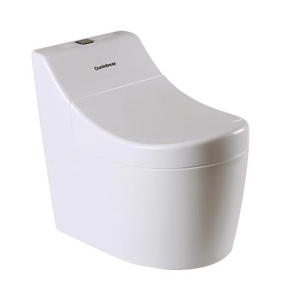 Cina Baby potty Kids emulated potty White Plastic Mini-toilet with flush sound in vendita