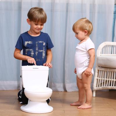 China pot enfant toilette training toilet seat with flush sound pot wc pour enfants Te koop