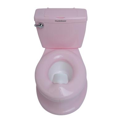 China Pink Plastic baby potty training watch preschool toilets seat for girls porta potty Te koop