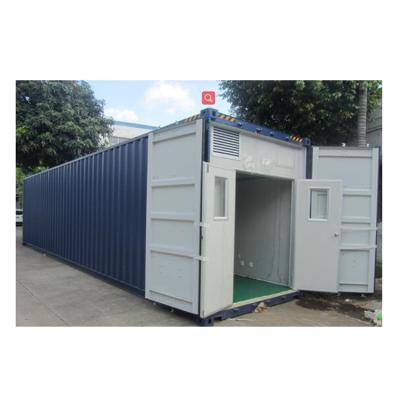 China Seawater Desalination Filter Equipment Portable Coastal RO Island Container Aquatic Plant Machinery for sale