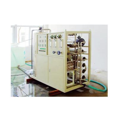 China Water Desalination Seawater Desalination System In Container Pure RO Water Treatment Plant Machine for sale