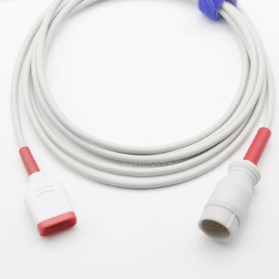 China TPU Compatible For Masimo 25 LNC LNCS Series 25 SpO2 Red Pin Patient Cable for sale