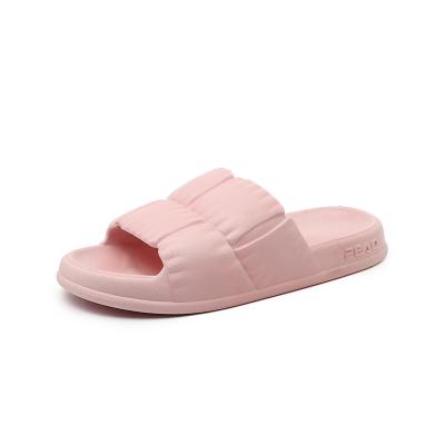 China Anti-slip Factory Price Wholesale Home Bathroom Woman Sandals And Slippers  PVC Beach Shoes for sale