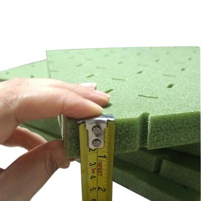 China 10mm 12mm 20mm Shockpad Underlay XPE Foam Underlay for Artificial Grass Turf Shock Pad Soccer for sale