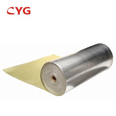 China Customized Length HVAC Insulation Foam Aluminum Foam Panel Backed Glue Durable for sale