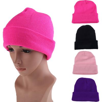 China New style COMMON Beanie Caps Custom Beanie Knitted with all kind Winter Beanie Hat Custom Color Logo for sale