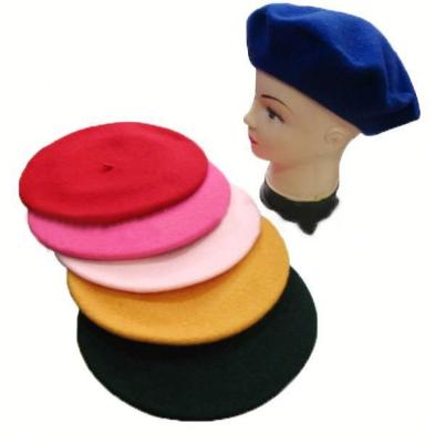 China Custom Picture Fashion Wool Beret For Sale for sale