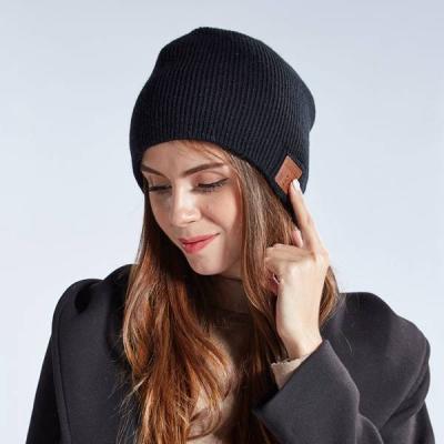 China breathable & Nice quality waterproof bluetooths with light custom fisherman beanie hat manufactures for sale