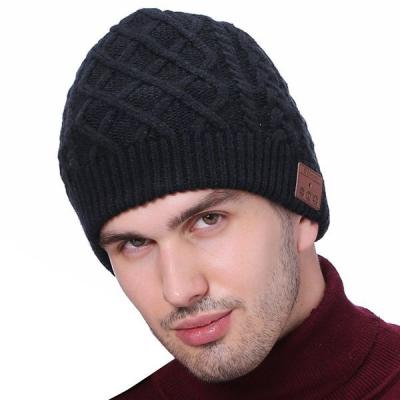 China breathable & Super Quality Waterproof Rechargeable LED Flashlight Sublimation Custom Beanie Knitted Hat Blank for sale