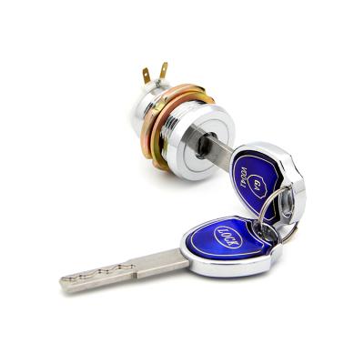 China Electronic Switch Lock GA Certified Standard Cam Lock Reliable Long Life Span Warped Pin Cylinder for sale