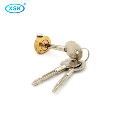 China Metal Door High Security Cylinder Brass Cross Key for sale