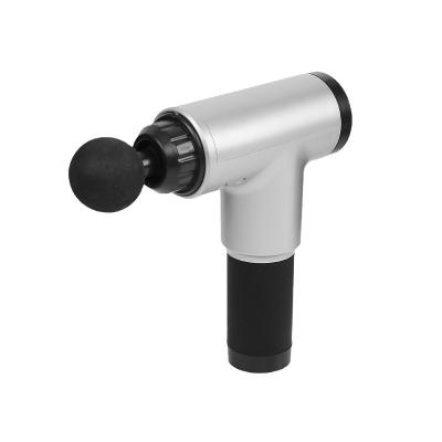 China Latest massage function EMS deep handheld legiral metal waterproof massage gun for sale