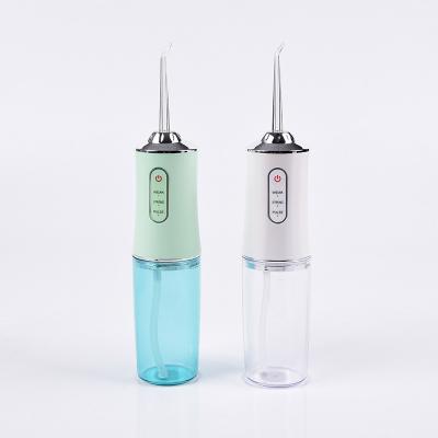 China Convenient Dental Oral Water Irrigator USB Rechargeable 3 Mode Flosser Jet for sale