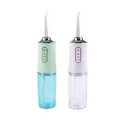 China Convenient Electric USB Water Flosser Irrigator Wireless Oral Portable Dental Water Flosser for Travel and Home Care Tooth Picks for sale