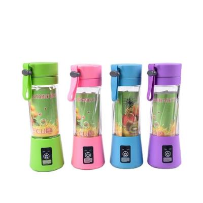 China Car Best Blender Making Portable 6 Blade Refillable Cup Portable Plastic Juicer for sale