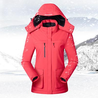 China Winter Unisex QUICK DRY USB Waterproof Windproof Warming USB Warm Thermal Ski Jacket for sale