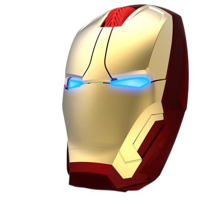 China Factory Price Iron Man Mouse 2.4G Nomad Portable Wireless Computer Mouse for sale