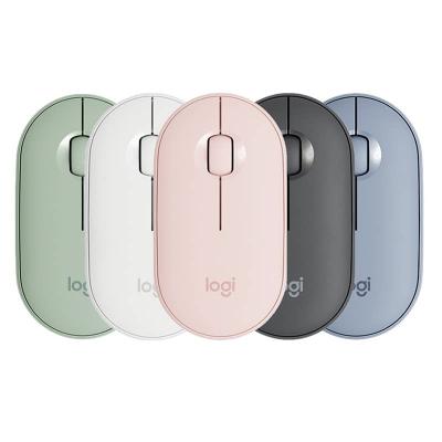 China Original Logitech Pebble M350 Bluetoo Portable Wireless Mouse Mini&Thin 1000DPI 100g High Precision Optical Tracking Unification Colorful for sale