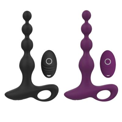 China Wholesale Anal Beads 1.5H/70mins Prostate Massage Toy New Pussy Men Butt Plug Anal Prostate Massager For Male for sale