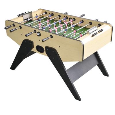 China Indoor Sports 5ft Telescopic Rods Metal Foosball Goal Baby Foot Soccer Table French Table for sale