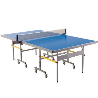 China ACP+ Aluminum Steel Table Top Waterproof Outdoor Table Folding Tubes Ping Pong Outdoor Table Ping Pong Table Legs With Net for sale