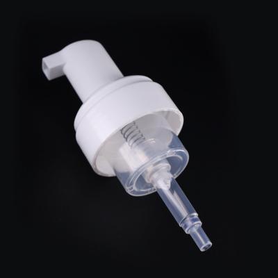 China Non Spill Professional Plastic White Foam Dispenser 43MM Foam Pump for sale