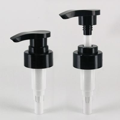 China Non Spill Capsules Pump Empty Plastic Lotion Pump Non Spill OEM 32mm Screw Cap Shampoo Dispensers Professional Lotion Pump for sale