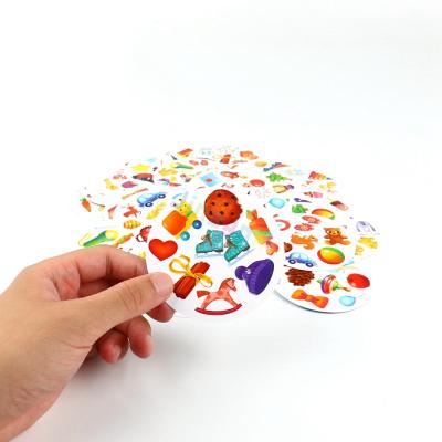 China Custom Round Paper Card Games Paper Playing Cards For Kids Learning High Quality for sale