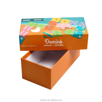 China Custom Rigid Box Logo for Customized Board Game for sale