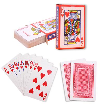 China 1 Deck Set Poker Game Paper Cards Print Set Paper Deck With Tuck Box for sale