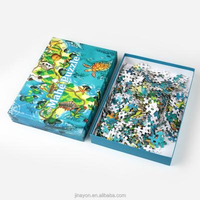 China Wholesale Manufacturer Supplier Maker Map Cartoon Toy Customize Paper Puzzle Jigsaw Puzzle Cardboard Space 1000 2000 3000 5000 for sale