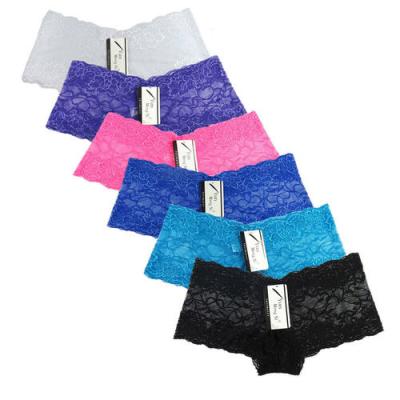 China Japanese hot sexy lace breathable transparent women's brief underwear women's panties wholesale for sale