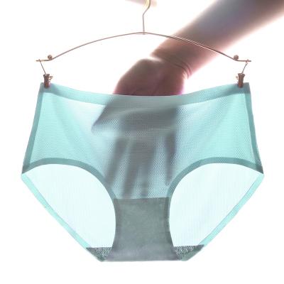 China Japan hipster pink hipster mesh t back breathable cute mature female transparent breathable underwear women's seamless panties for sale