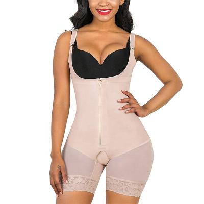 China Fajasplus Colombianas Reductora Recovery Jumpsuit Tummy Control Waist Trainer Breathable Postpartum Underwear Body Shapers for sale