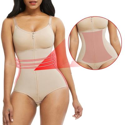 China Antibacterial Breathable Hip Enhancer Tight Jumpsuit Slimming Trainer Women Full Body Plus Size Waist Shapers for sale