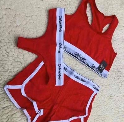 China QUICK DRY Branded Labels Surplus Original Womens / Ladies Apparels / Soft Cotton Briefs & Bra Set 2/3 In 1 Stock PK Bangladesh Lot for sale