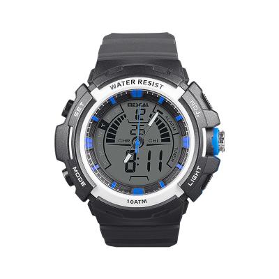 China 2021 Fashion Men's Alarm Timer Outdoor Sports Chronograph Watches 100M Waterproof Men's Digital Watches for sale