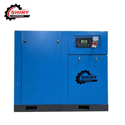 China ShinyAir Lubricated Industrial Screw Air Compressor 22kw 8bar 10bar 12bar Compressor for sale