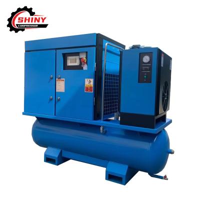 China 15kw Lubricated All In One Screw Inline Air Compressor For Laser Cutting Industry for sale