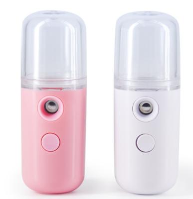 China Handy Refillable Household Facial Steamer Moisturize Face Mist Sprayer For Skin Care for sale