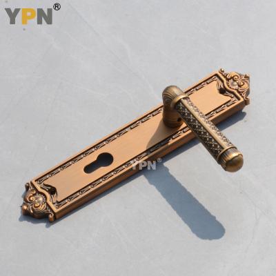 China Modern Zinc Alloy Universal Interior Door Lock Double Tongue Lock Double Tongue YPN Adjustment Panel Door Handle Opening Lock for sale