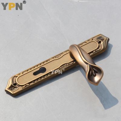 China Modern Zinc Alloy Universal Interior Door Lock Double Tongue Lock Double Tongue YPN Adjustment Panel Door Handle Opening Lock for sale