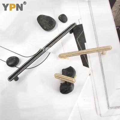 China YPN Modern Cabinet Handle for Dresser Zinc Alloy Crystal Handles Furniture Drawer Door Drawer Wardrobe Closet Handle for sale