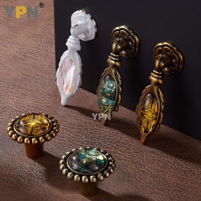 China YPN Modern Cabinet Handle for Drawer Door Drawer Wardrobe Cupboard Zinc Alloy Dresser Handles Furniture Handle for sale