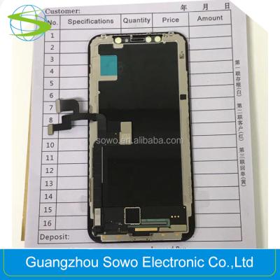 China Hot Selling Retina HD Phone LCD Parts For iPhone X LCD OLED Screen Display Touch Digitizer OEM Replacement for sale