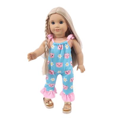 China 18 inch cute cartoon toy doll clothes pants and accessories for American girl doll wholesale doll clothes for sale