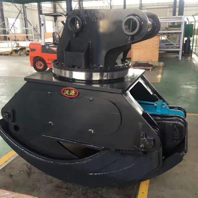 China Excavator Grapple Attachment Grapples WYJ300P Excavator Grapple For 30 To 35 Ton Excavator With 360 Hydraulic Rotation Heavy Duty Log Grapple for sale