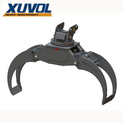 China Excavator Grapple Attachment Grapples WYJ300P Excavator Grapple For 30 To 35 Ton Excavator With 360 Rotation Hydraulic Grapples for sale