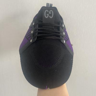 China Causal shoes cotton breathable semi-complete upper sport adopt technology flying woven comfortable breathable upper shoes for sale