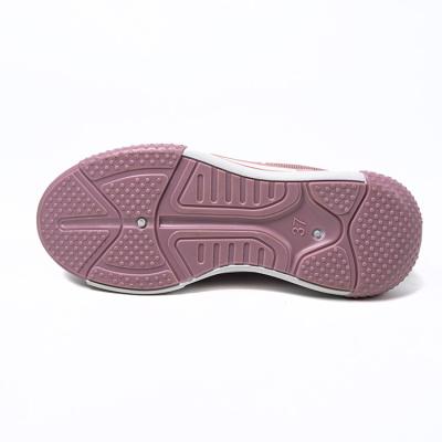 China CUSHIONING Latest Cost Effective Woven Women Breathable School Sports Shoes for sale